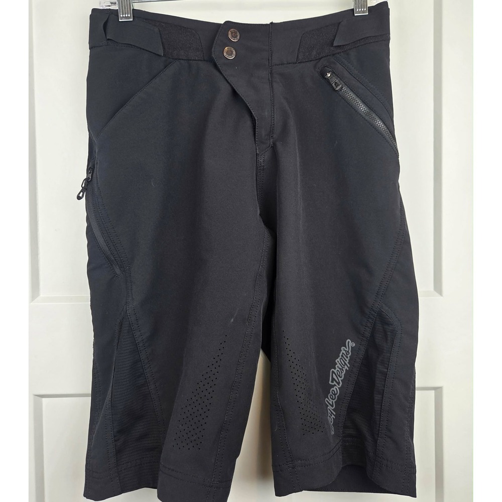 Troy Lee Designs Ruckus MTB Shorts Mens 28 Black Mountain Bike Cycling Trail